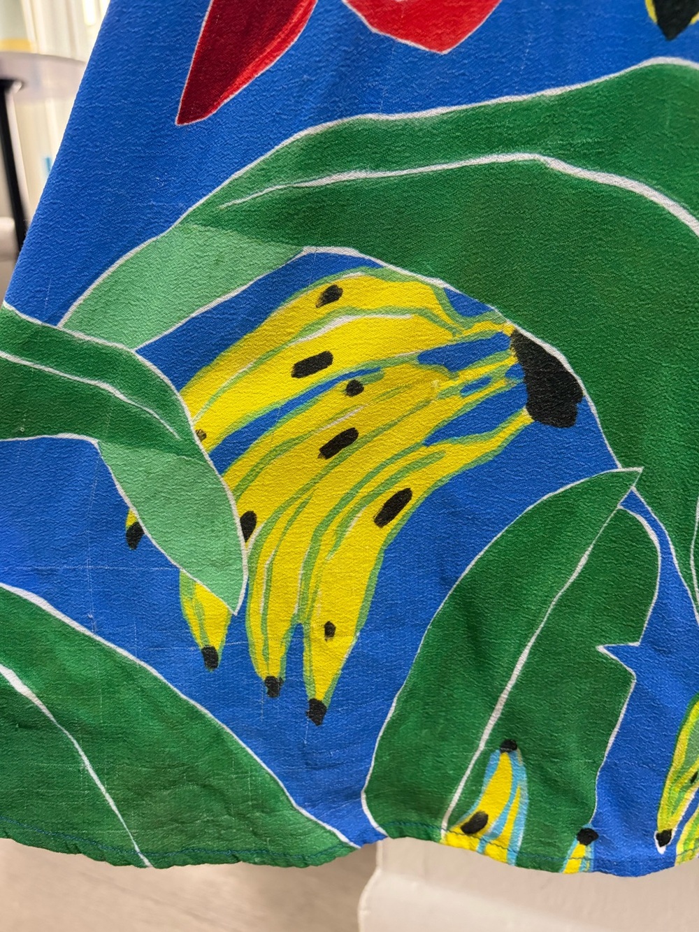 Farm Rio Blue Tropical Banana Print Maxi Dress ๐ - Picture 7 of 8